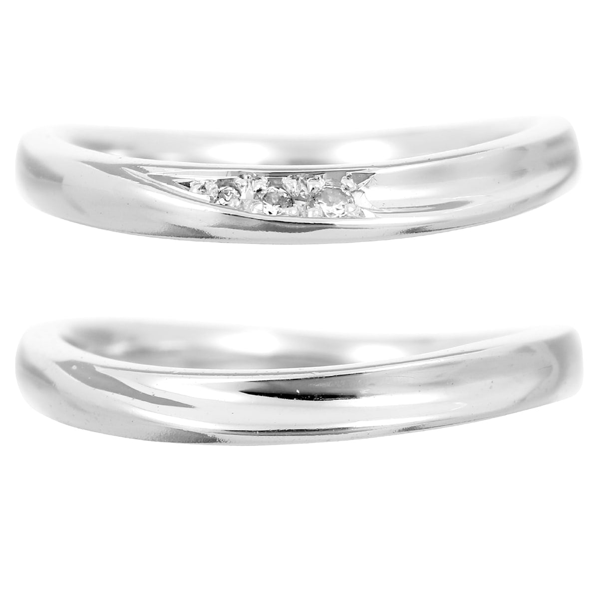 結婚指輪 ダイヤモンド 2本セット | 30503-30504