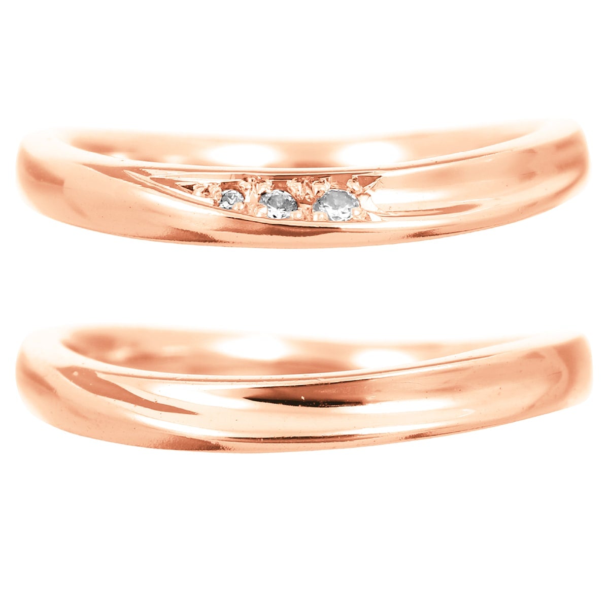 結婚指輪 ダイヤモンド 2本セット | 30503-30504