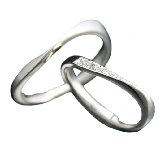 結婚指輪 ダイヤモンド 2本セット | 30779-30780