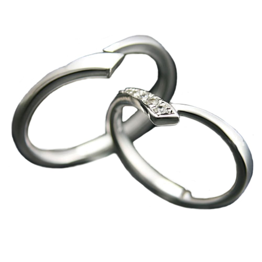 結婚指輪 ダイヤモンド 2本セット | 30787-30788