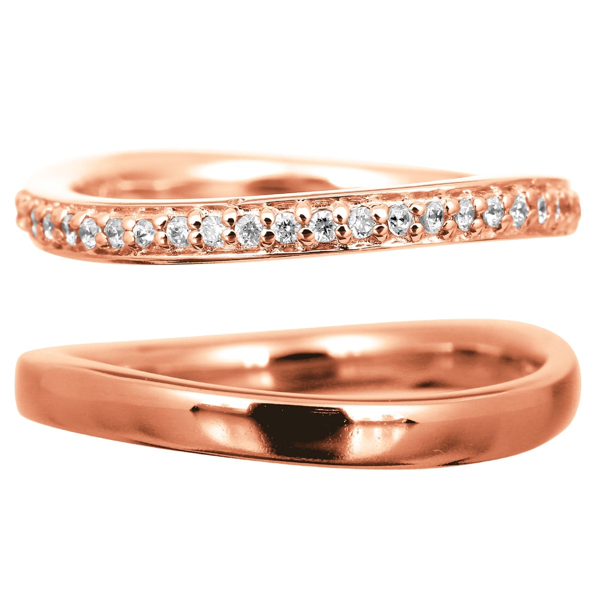 結婚指輪 ダイヤモンド 2本セット | 31439-31438