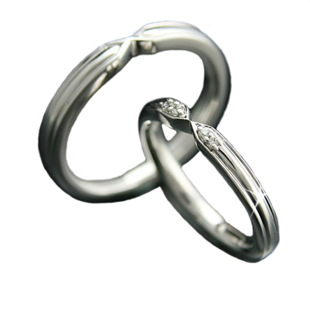 結婚指輪 ダイヤモンド 2本セット | 31449-31448