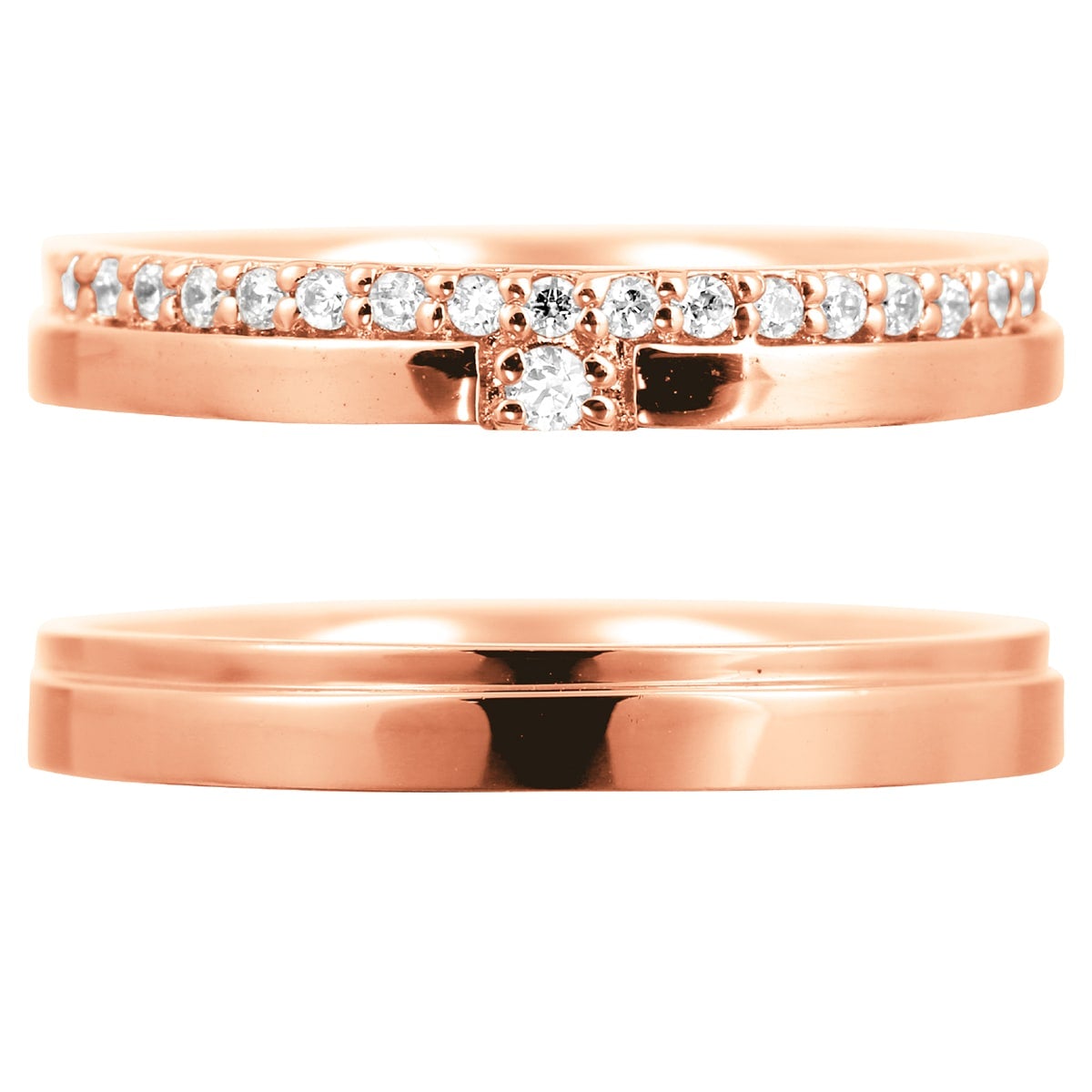 結婚指輪 ダイヤモンド 2本セット | 31520-31521