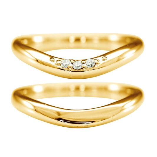 結婚指輪 ダイヤモンド 2本セット | 31533-31532