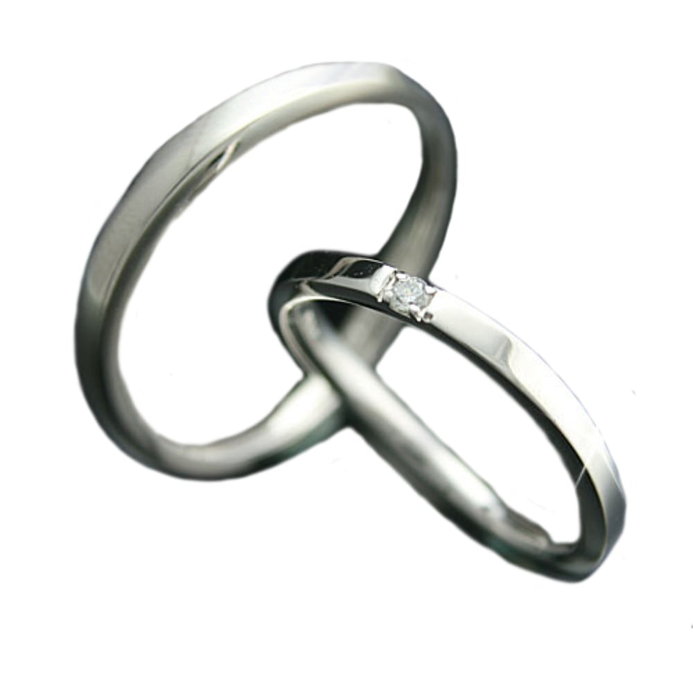 結婚指輪 ダイヤモンド 2本セット | 31543-31542