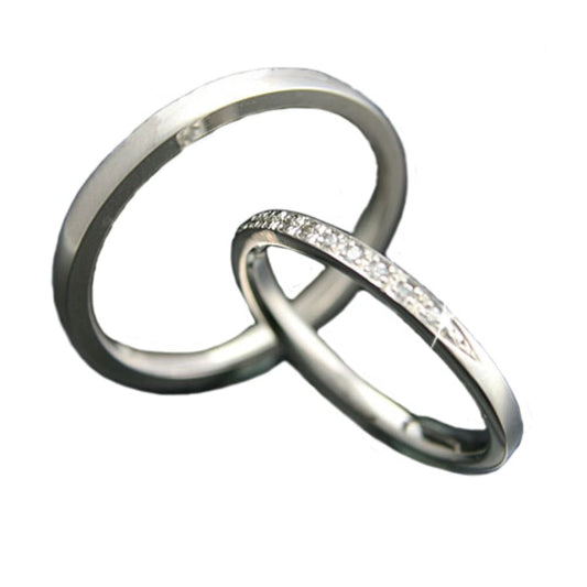 結婚指輪 ダイヤモンド 2本セット | 31557-31556