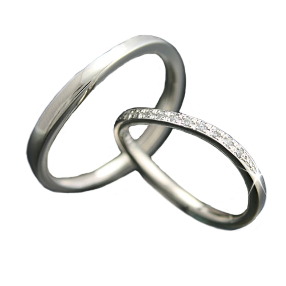 結婚指輪 ダイヤモンド 2本セット | 31559-31560