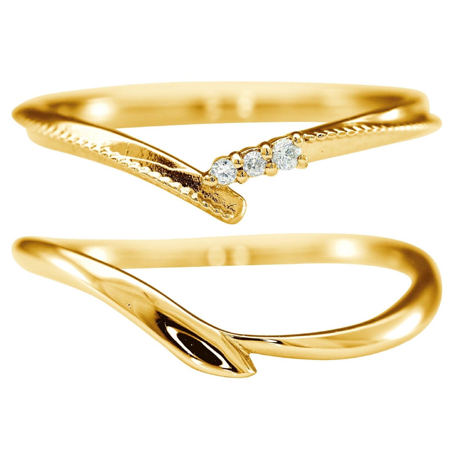 結婚指輪 ダイヤモンド 2本セット | 31886-31877
