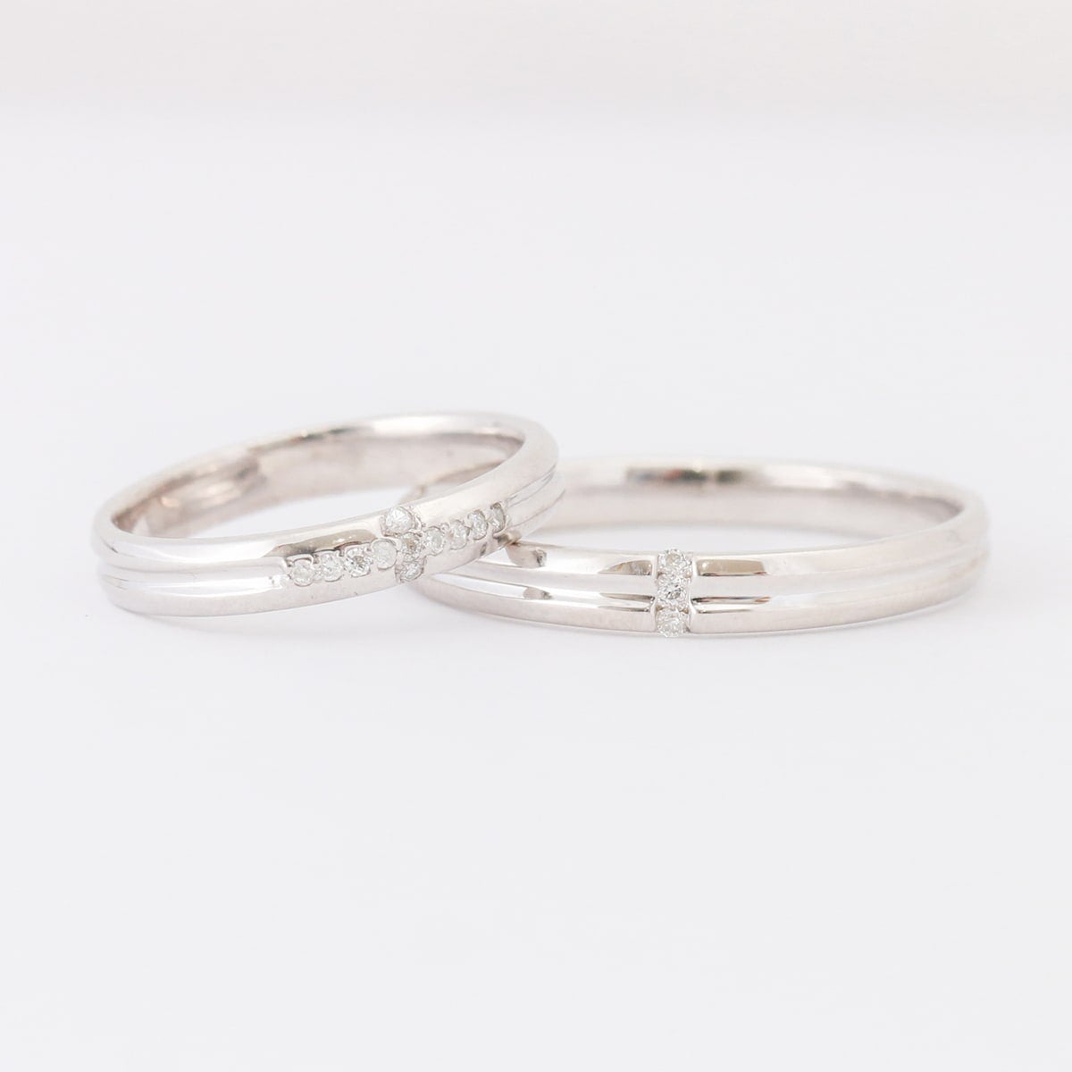 結婚指輪 ダイヤモンド 2本セット | 32274-32273