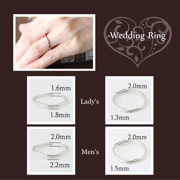 結婚指輪 ダイヤモンド 2本セット | 32540-32550