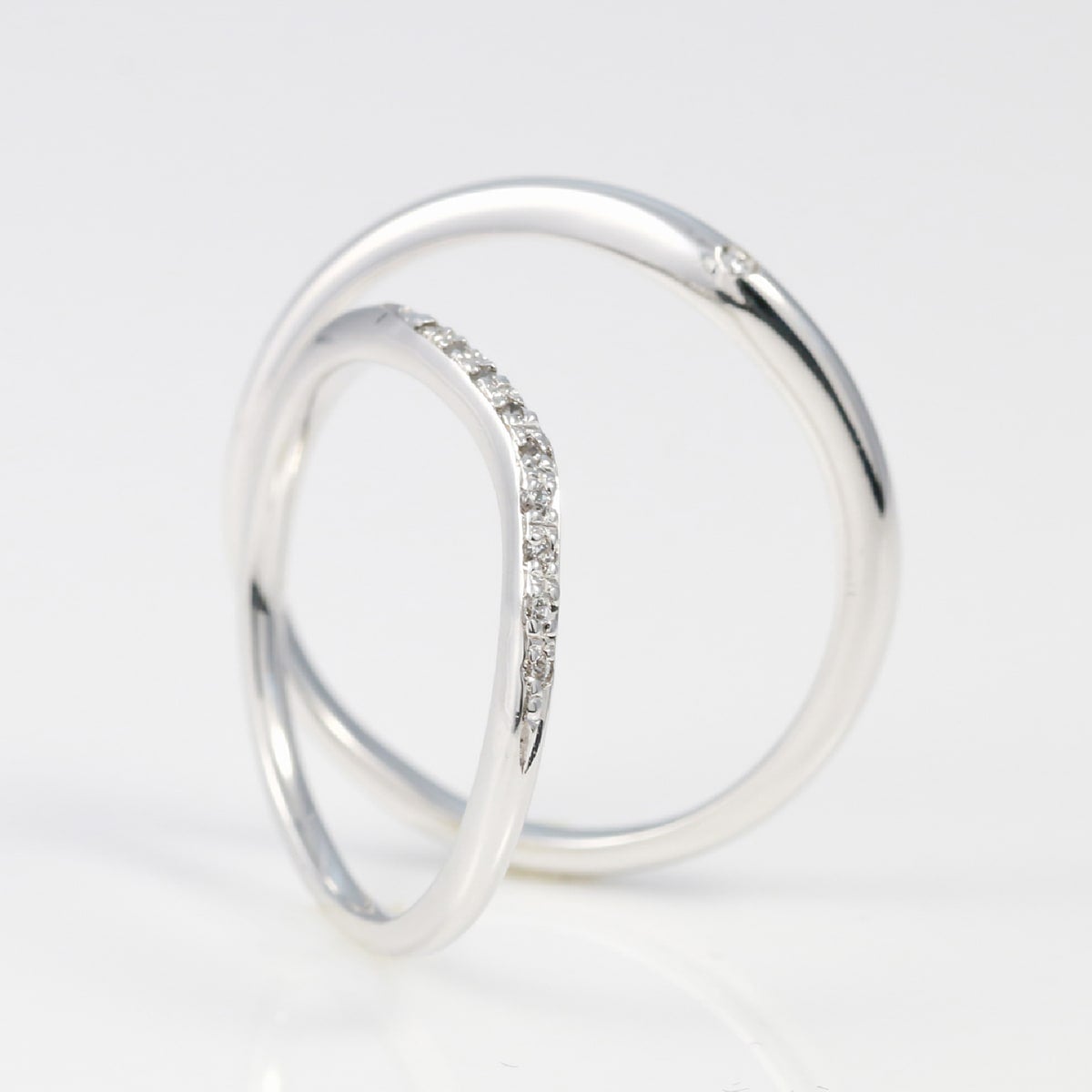 結婚指輪 ダイヤモンド 2本セット | 32541-32540