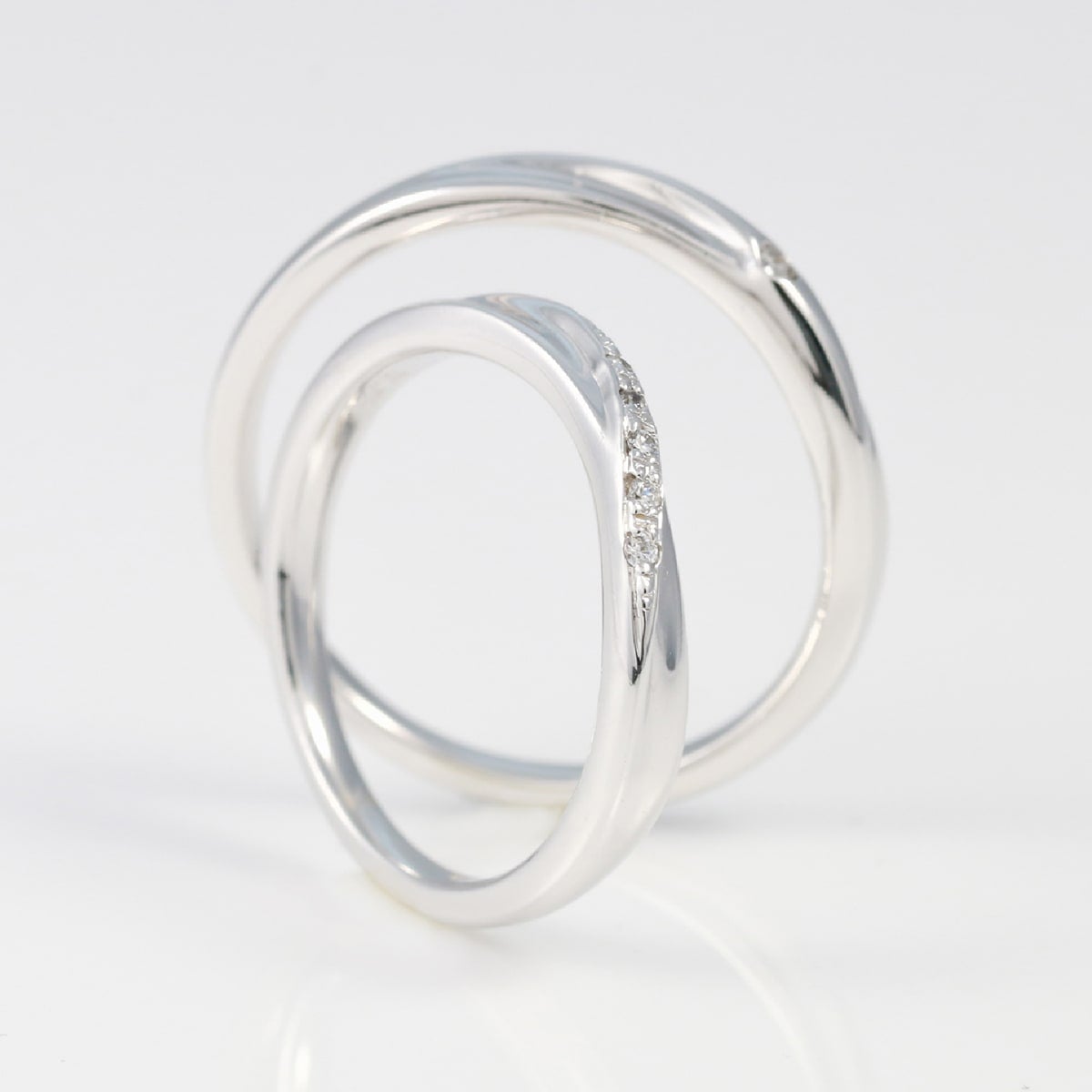 結婚指輪 ダイヤモンド 2本セット | 32545-32544