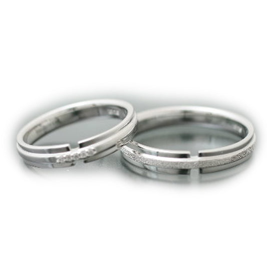 結婚指輪 ダイヤモンド 2本セット | 18554-18553