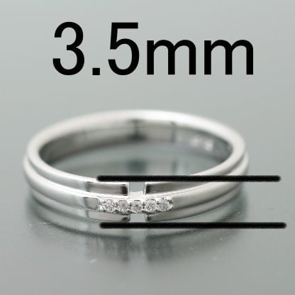 結婚指輪 ダイヤモンド 2本セット | 18554-18553