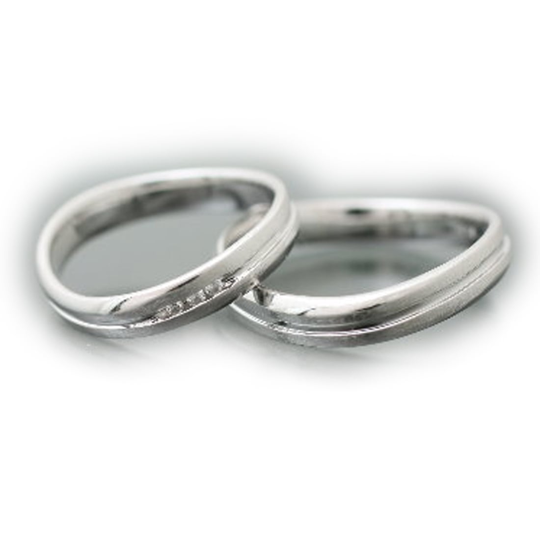 結婚指輪 ダイヤモンド 2本セット | 18559-18558