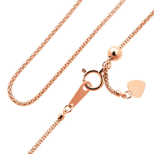 ネックレス チェーン ボンバータ スライドアジャスター 幅1.4mm 長さ45cm | chain-bon-1.4