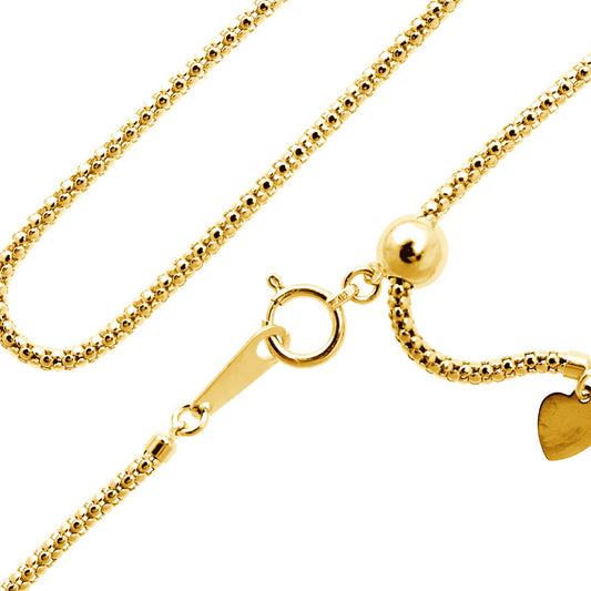 ネックレス チェーン ボンバータ スライドアジャスター 幅1.8mm 長さ45cm | chain-bon-1.8