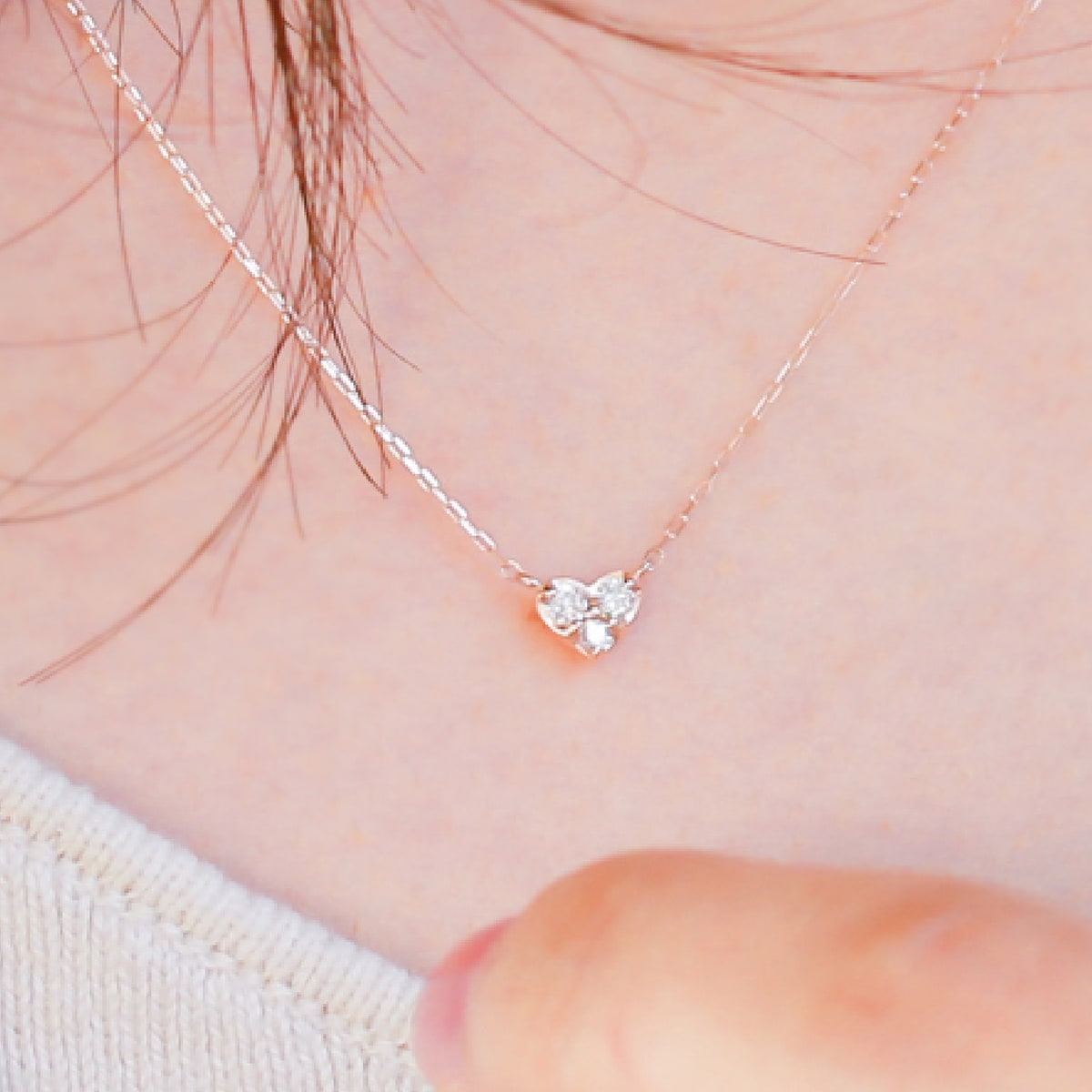 ▩天然ダイヤモンド0.6ct ネックレス▩ - ネックレス