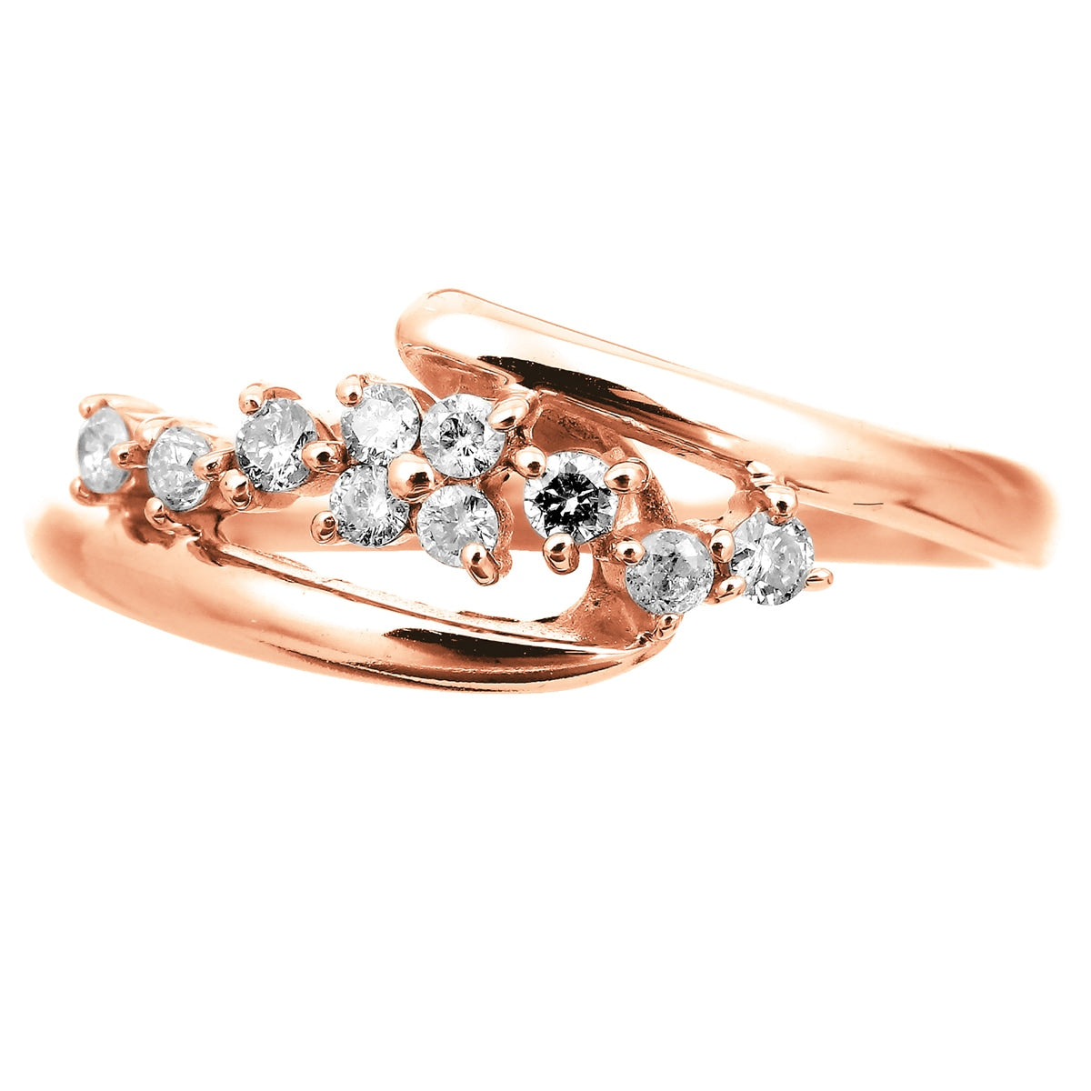 ペアシェイプダイヤモンドリング D 1.008ct J-SI2 0.43ct Pt950