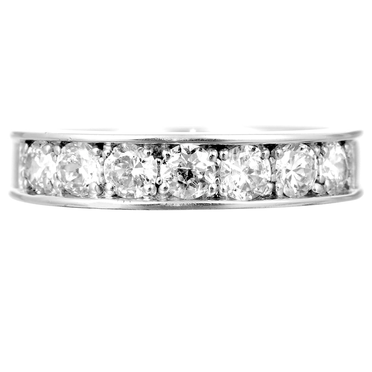 エタニティダイヤモンドリング 楽天市場】K18YG 【0.50ct】ダイヤモンド エタニティ リング