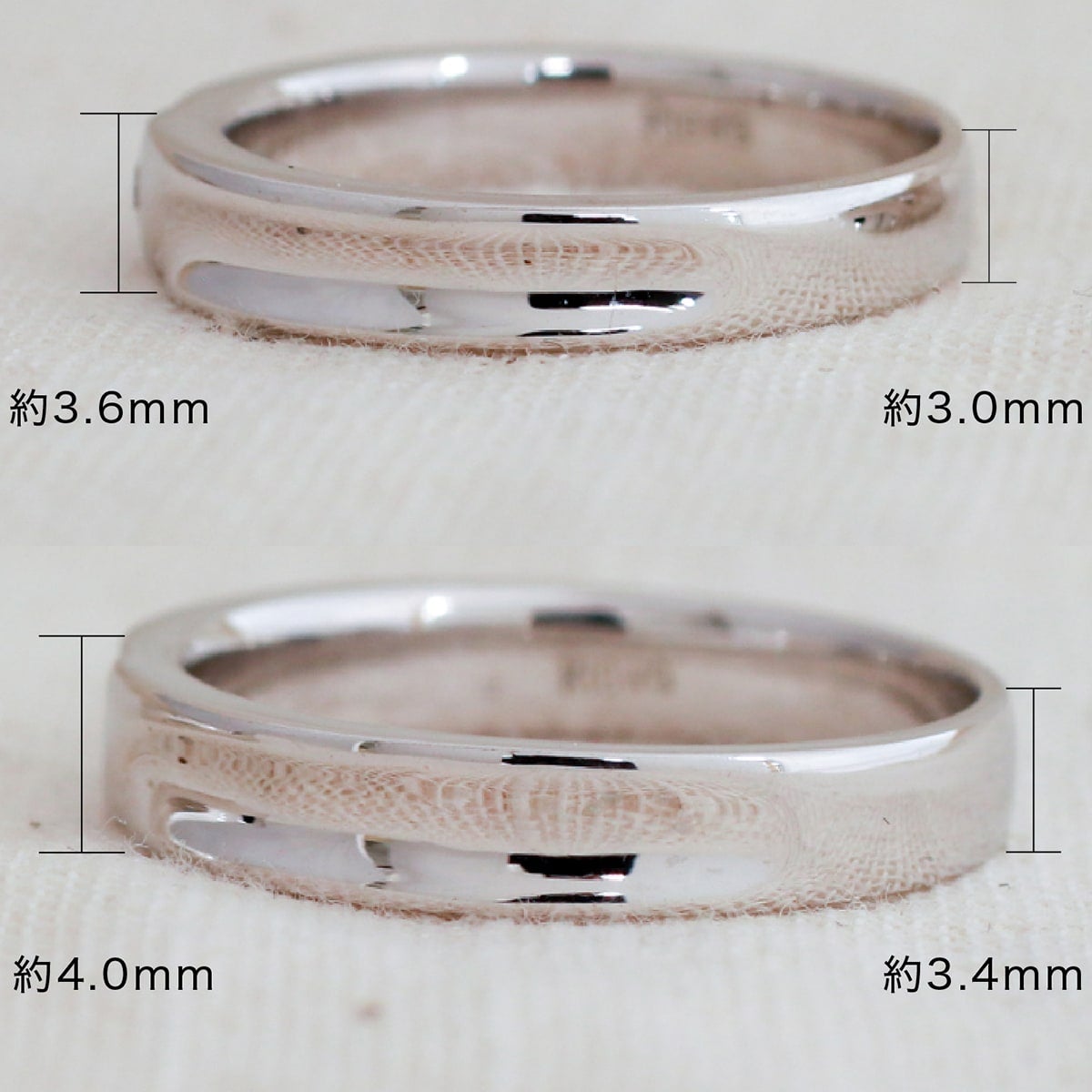 結婚指輪 ダイヤモンド 2本セット | dr792l-mr441m