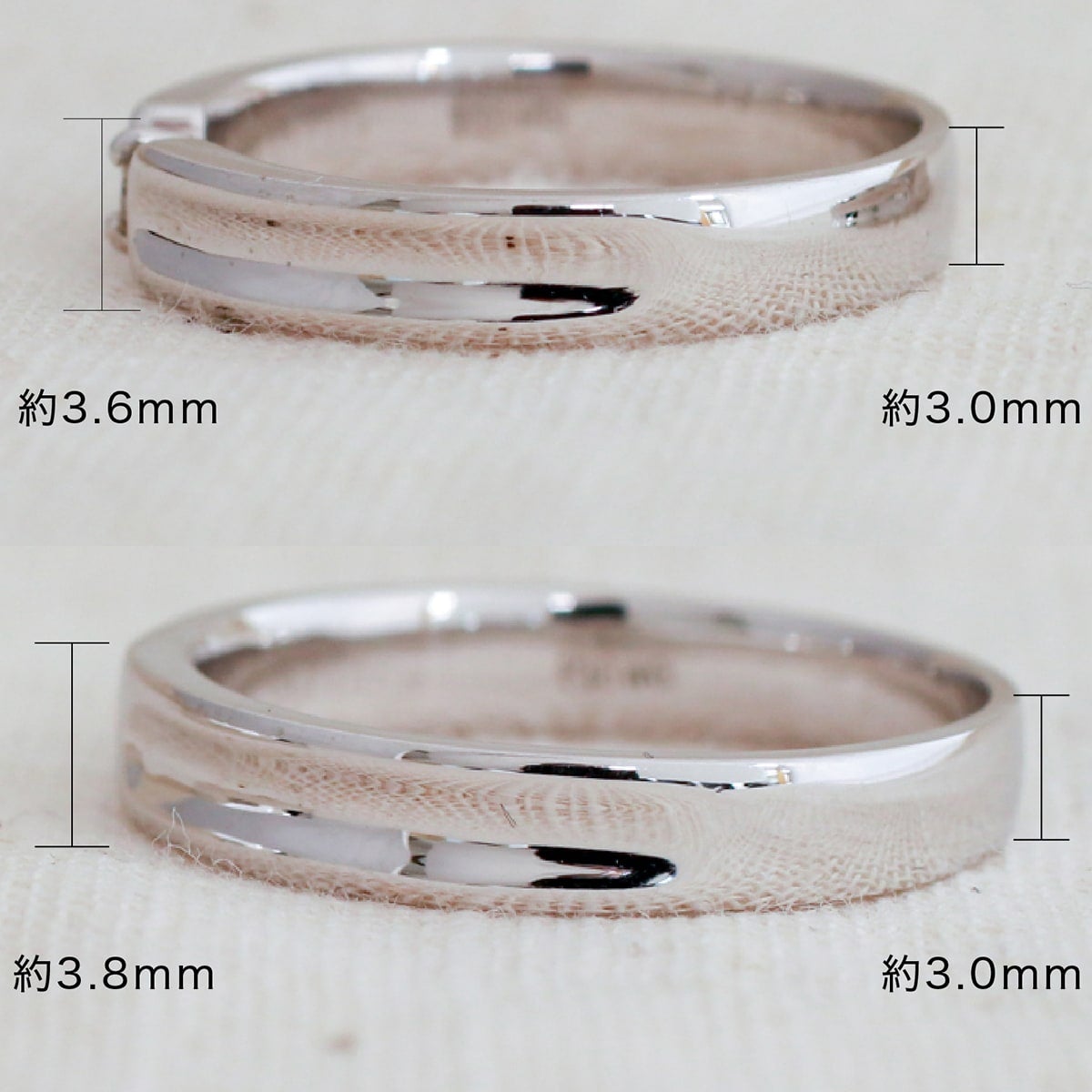 結婚指輪 ダイヤモンド 2本セット | dr794l-mr443m